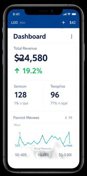 Dashboard on mobile